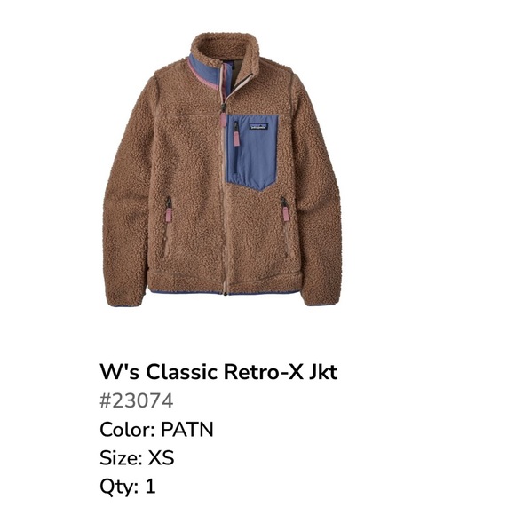 Patagonia Retro X Jacket NWT - Picture 3 of 3